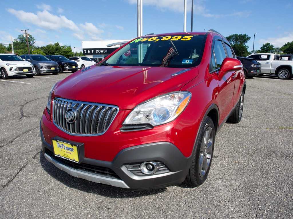 Ruby Red Metallic 2014 Buick Encore Leather AWD SUV / Crossover All-Wheel Drive 6-Speed Automatic