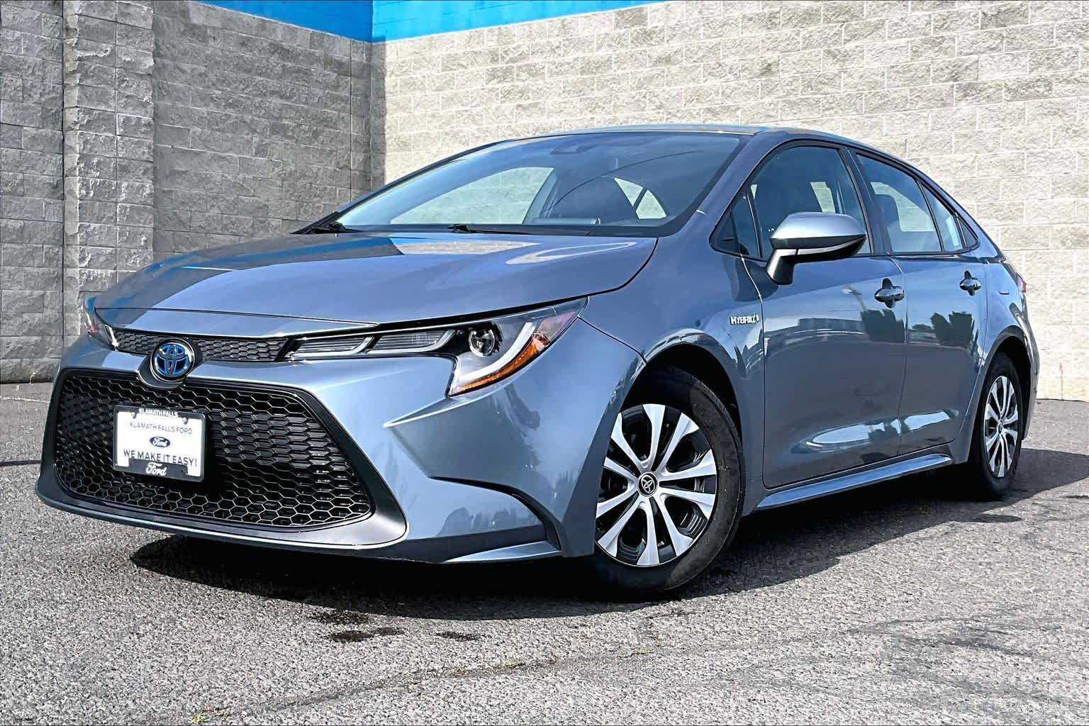 Celestite 2020 Toyota Corolla Hybrid LE FWD Sedan Front-Wheel Drive Continuously Variable Transmission