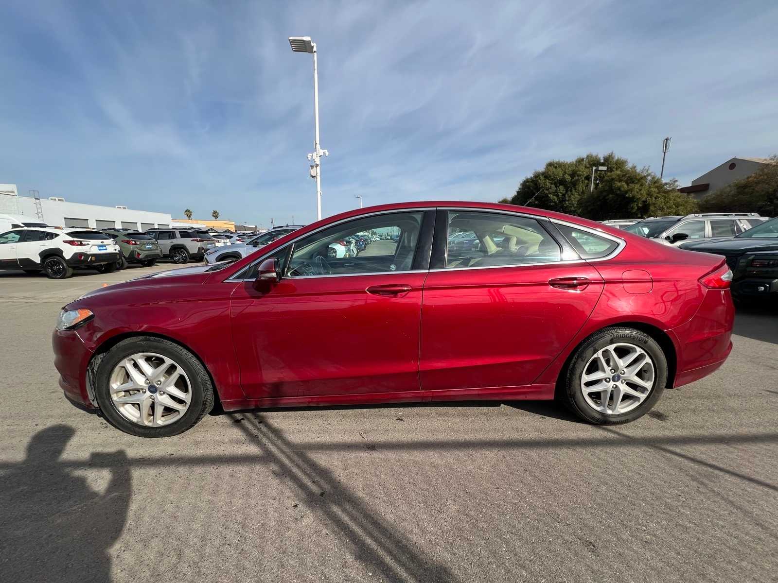 Used 2015 Ford Fusion SE with VIN 3FA6P0HD9FR132458 for sale in Fresno, CA