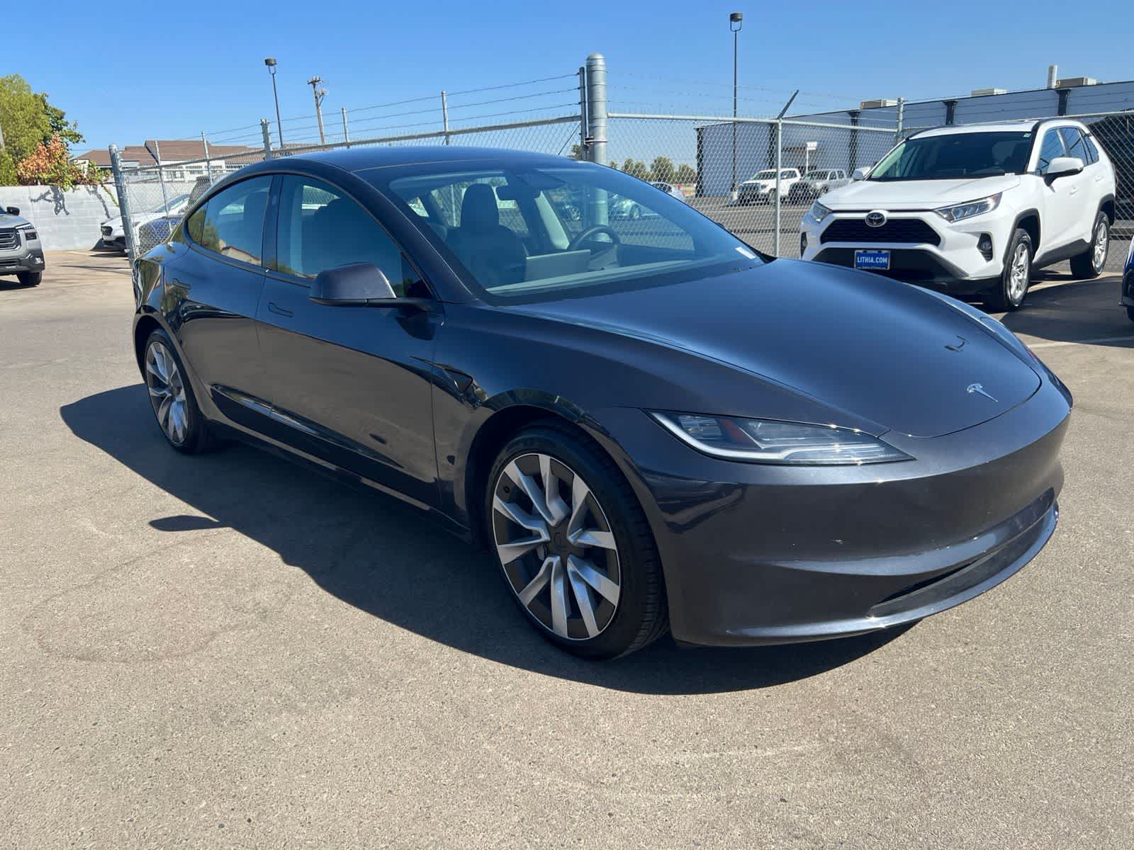 Used 2025 Tesla Model 3 Long Range with VIN 5YJ3E1EA4SF067078 for sale in Fresno, CA