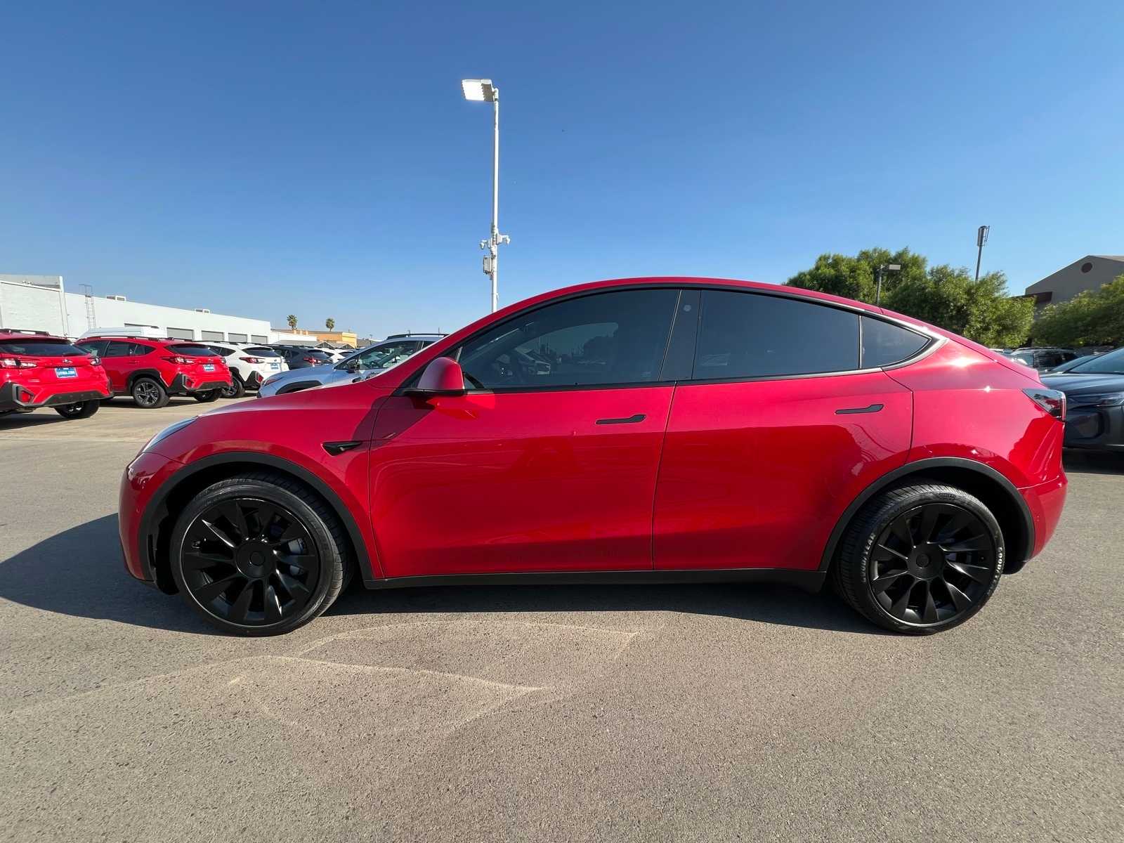 Used 2021 Tesla Model Y Long Range with VIN 5YJYGDEE8MF222707 for sale in Northfield, Minnesota