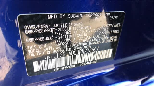 2024 Subaru Crosstrek Premium 21