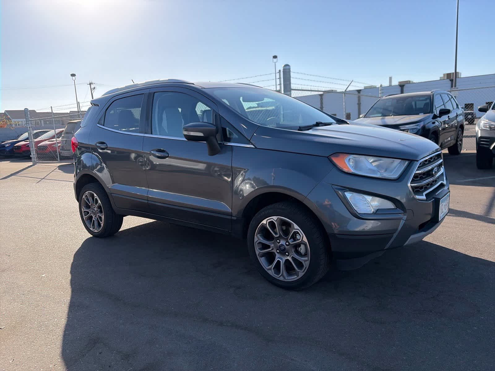 Used 2020 Ford Ecosport Titanium with VIN MAJ6S3KL4LC332402 for sale in Fresno, CA
