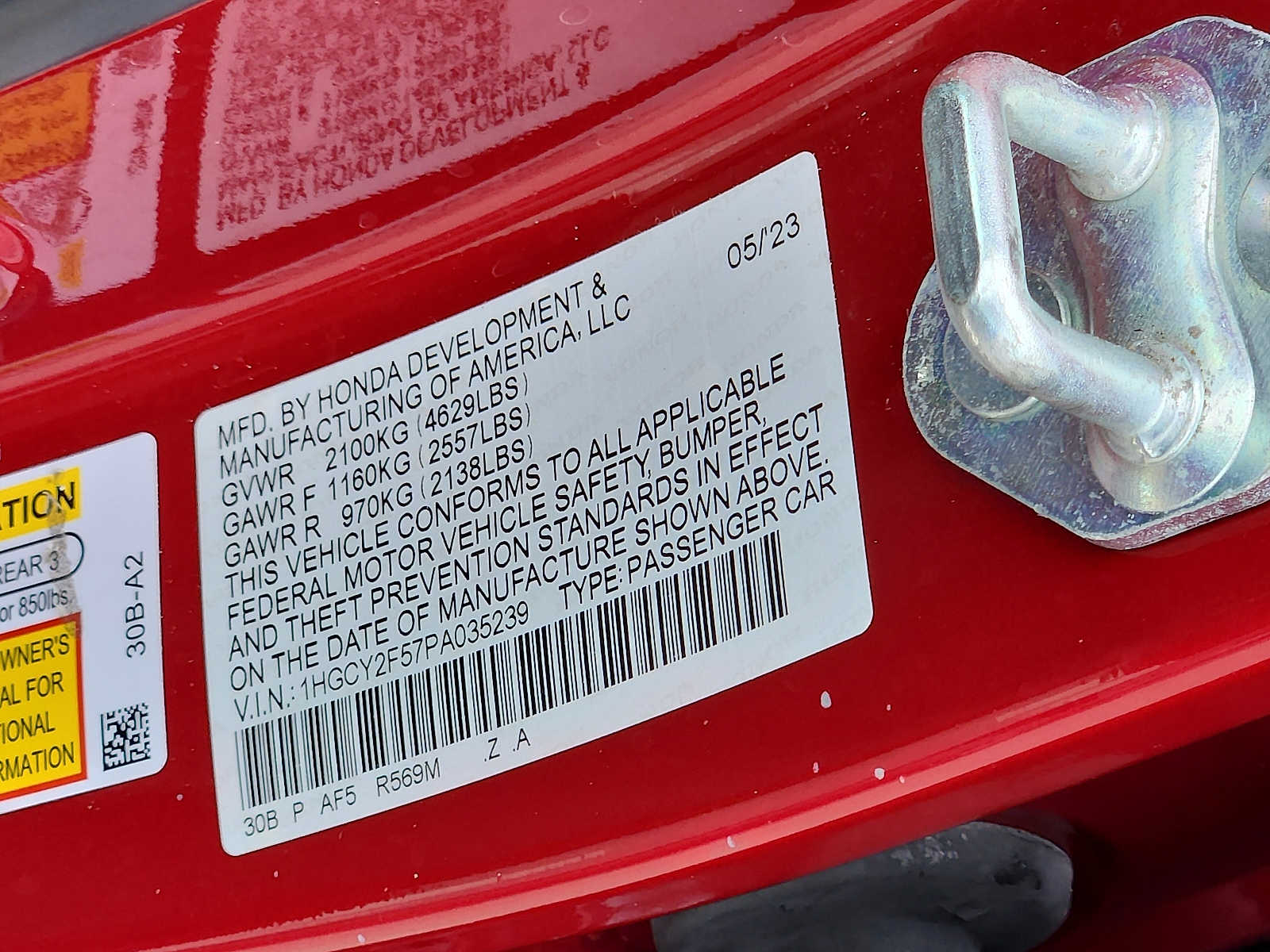 2023 Honda Accord Hybrid Sport - Photo 26