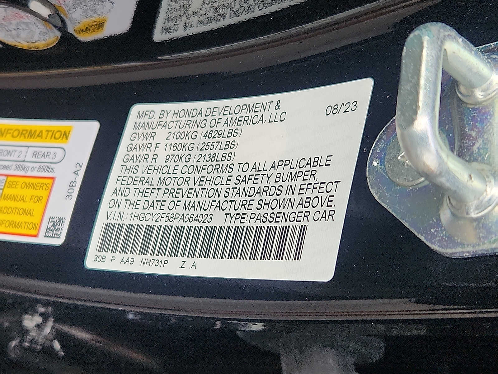 Used 2023 Honda Accord Hybrid Sedan