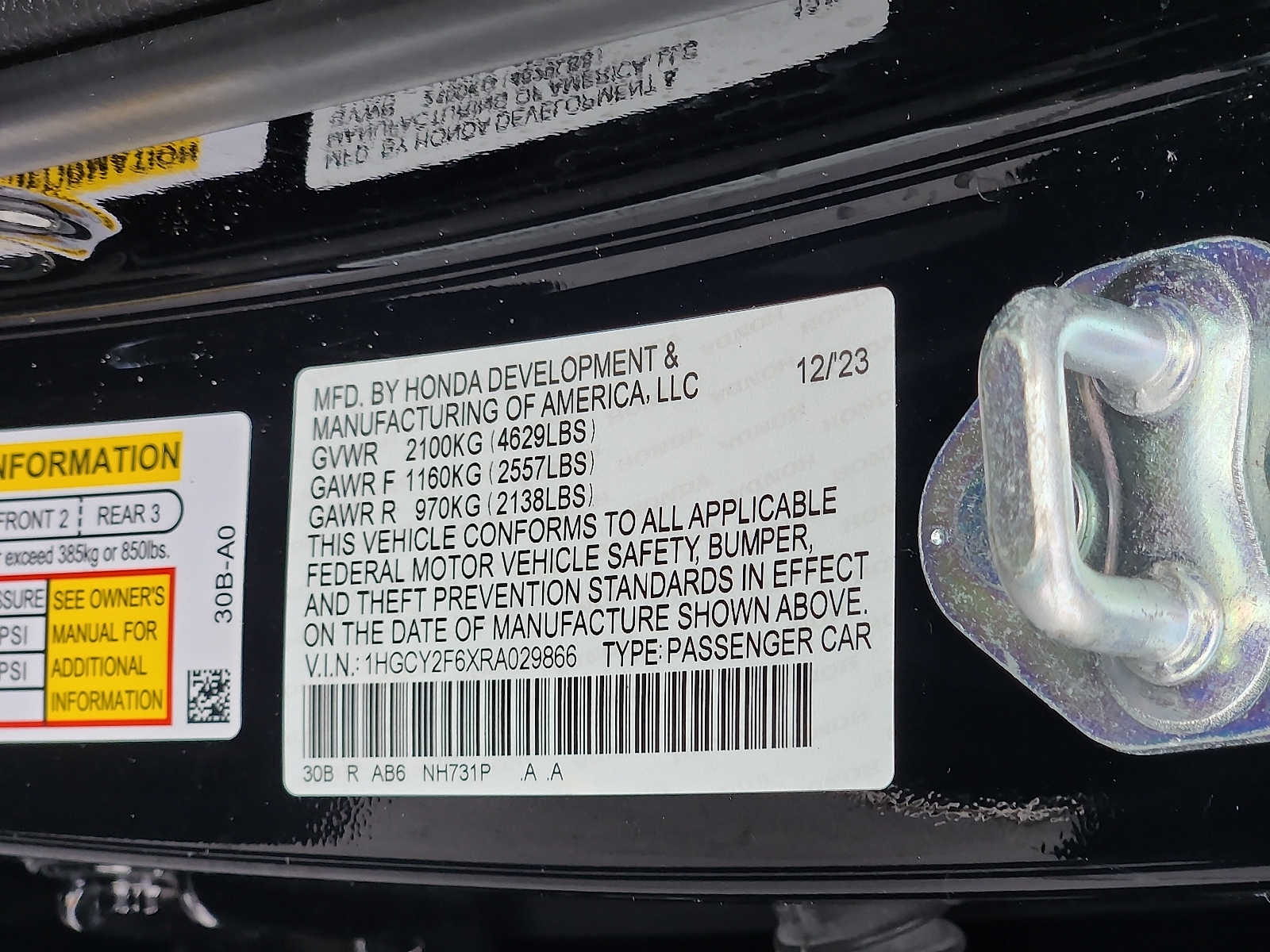 Used 2024 Honda Accord Hybrid Sedan