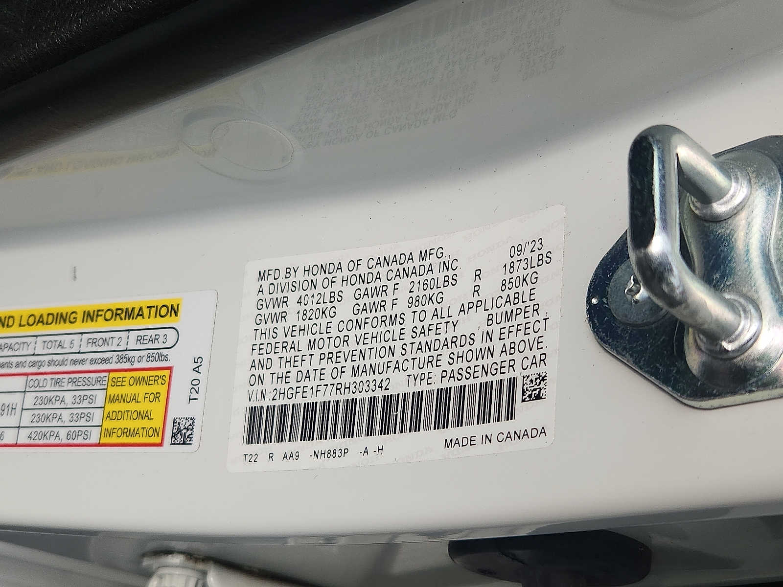 Used 2024 Honda Civic Sedan