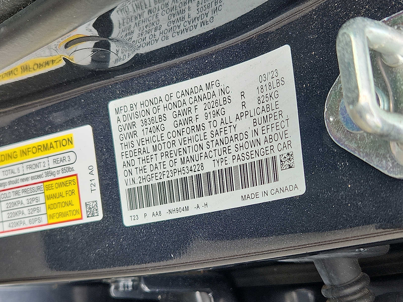 2023 Honda Civic LX - Photo 26