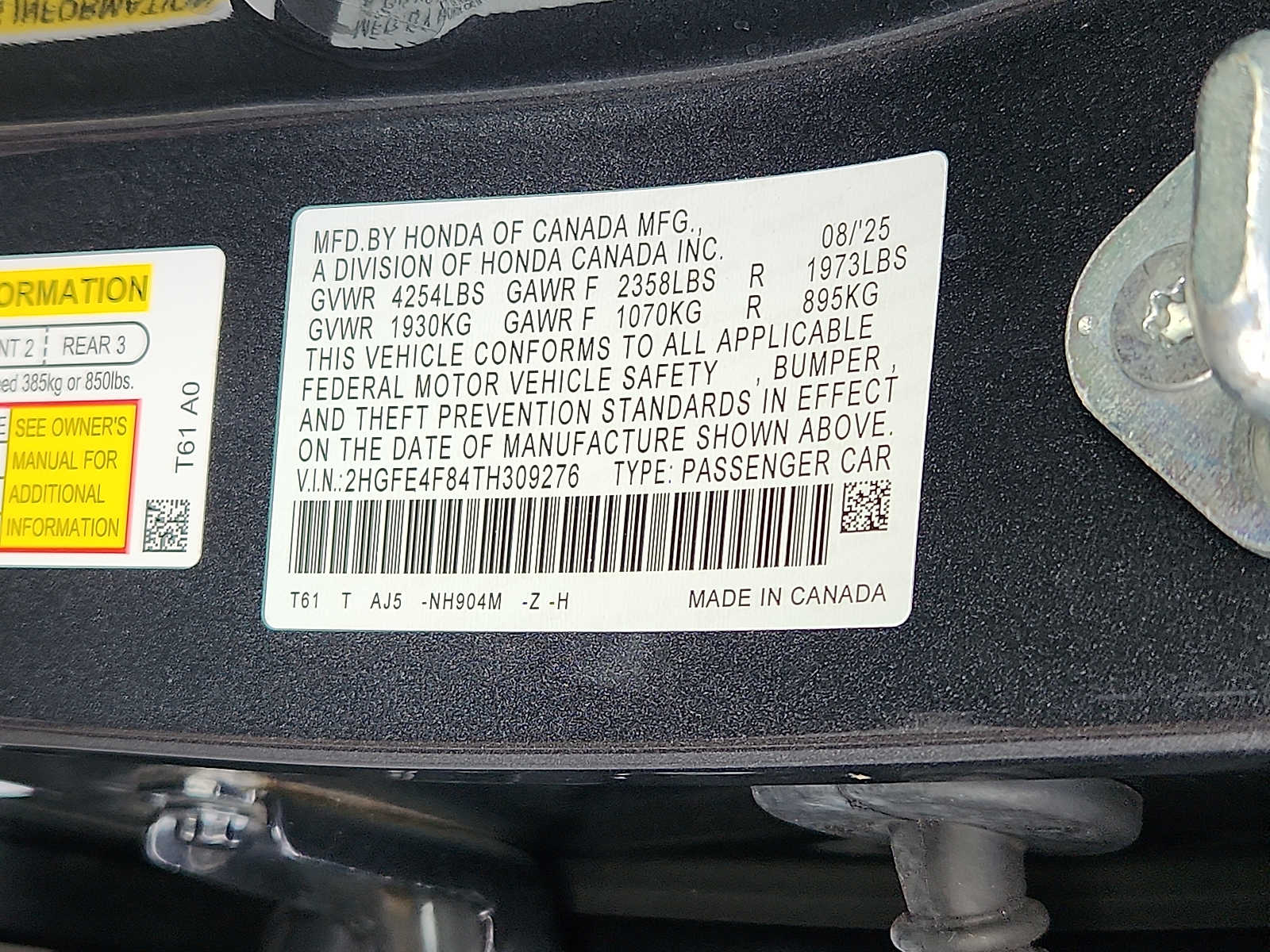 2026 Honda Civic Sport Touring - Photo 27