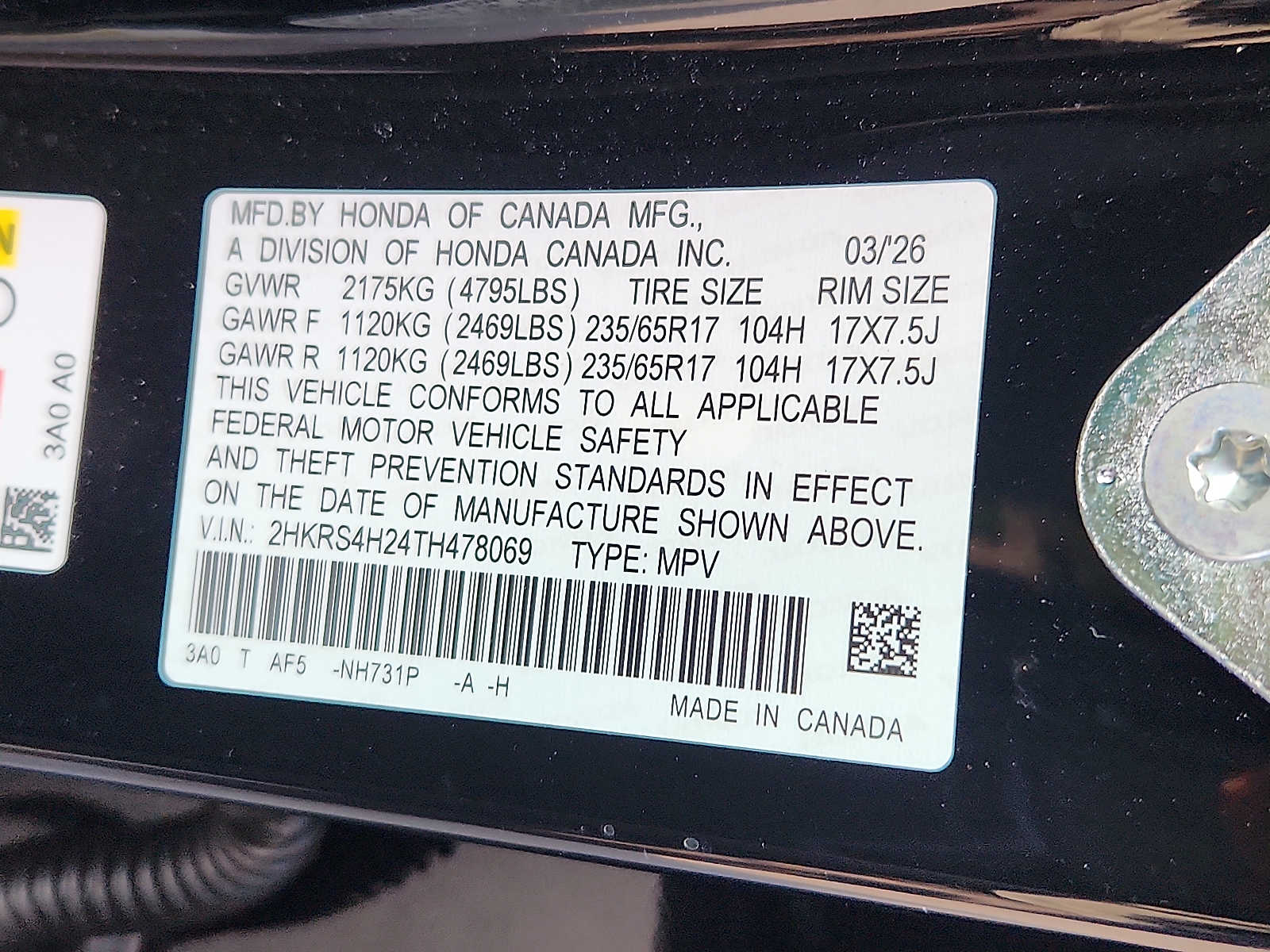 2026 Honda CR-V LX - Photo 26