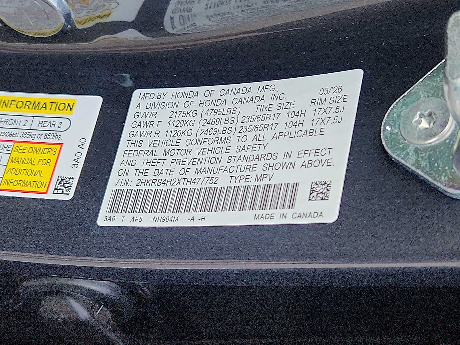 Used 2026 Honda CR-V SUV