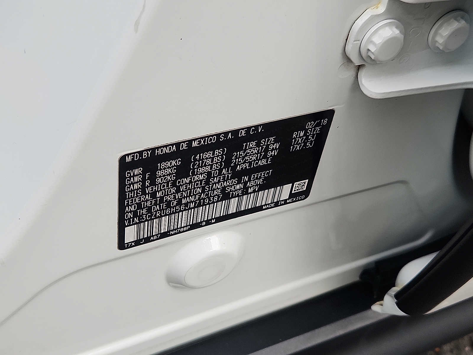 Used 2018 Honda HR-V SUV