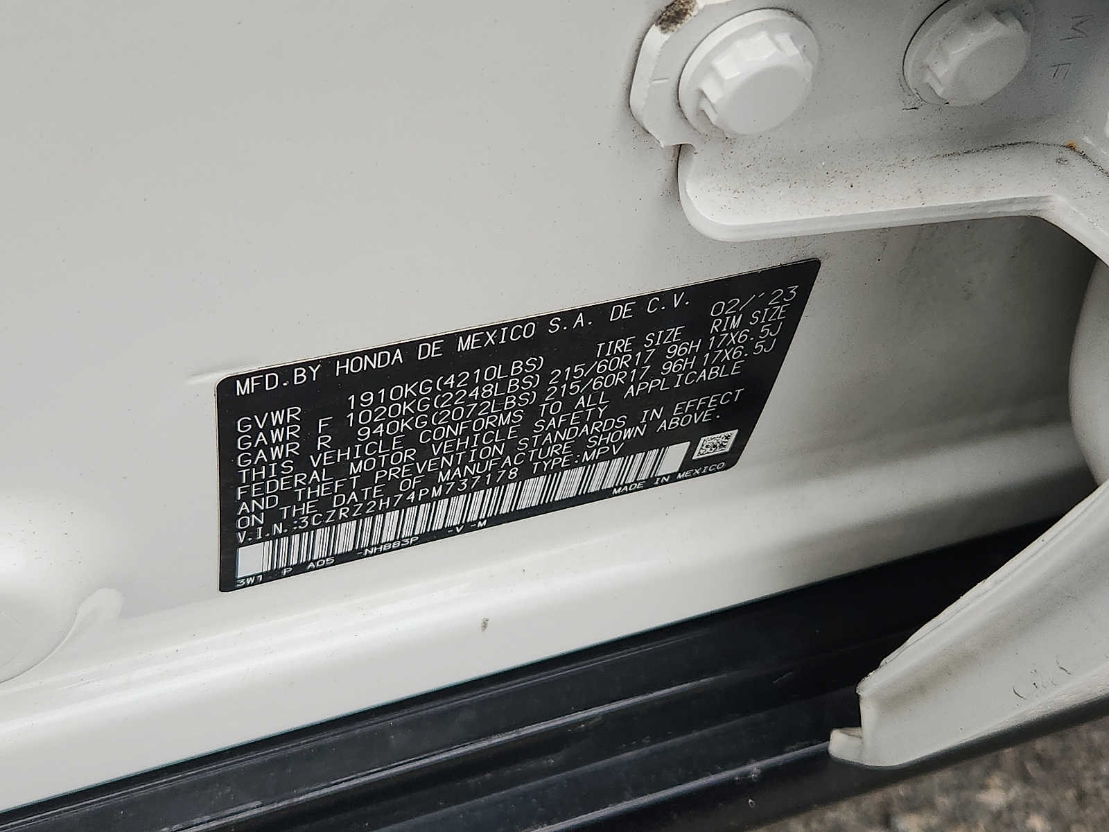 2023 Honda HR-V EX-L - Photo 27