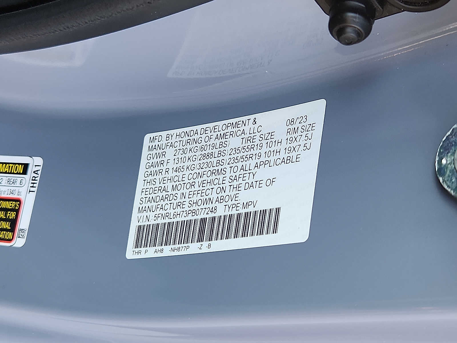 2023 Honda Odyssey SPORT - Photo 27