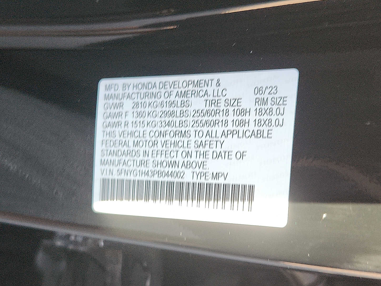 Used 2023 Honda Pilot SUV