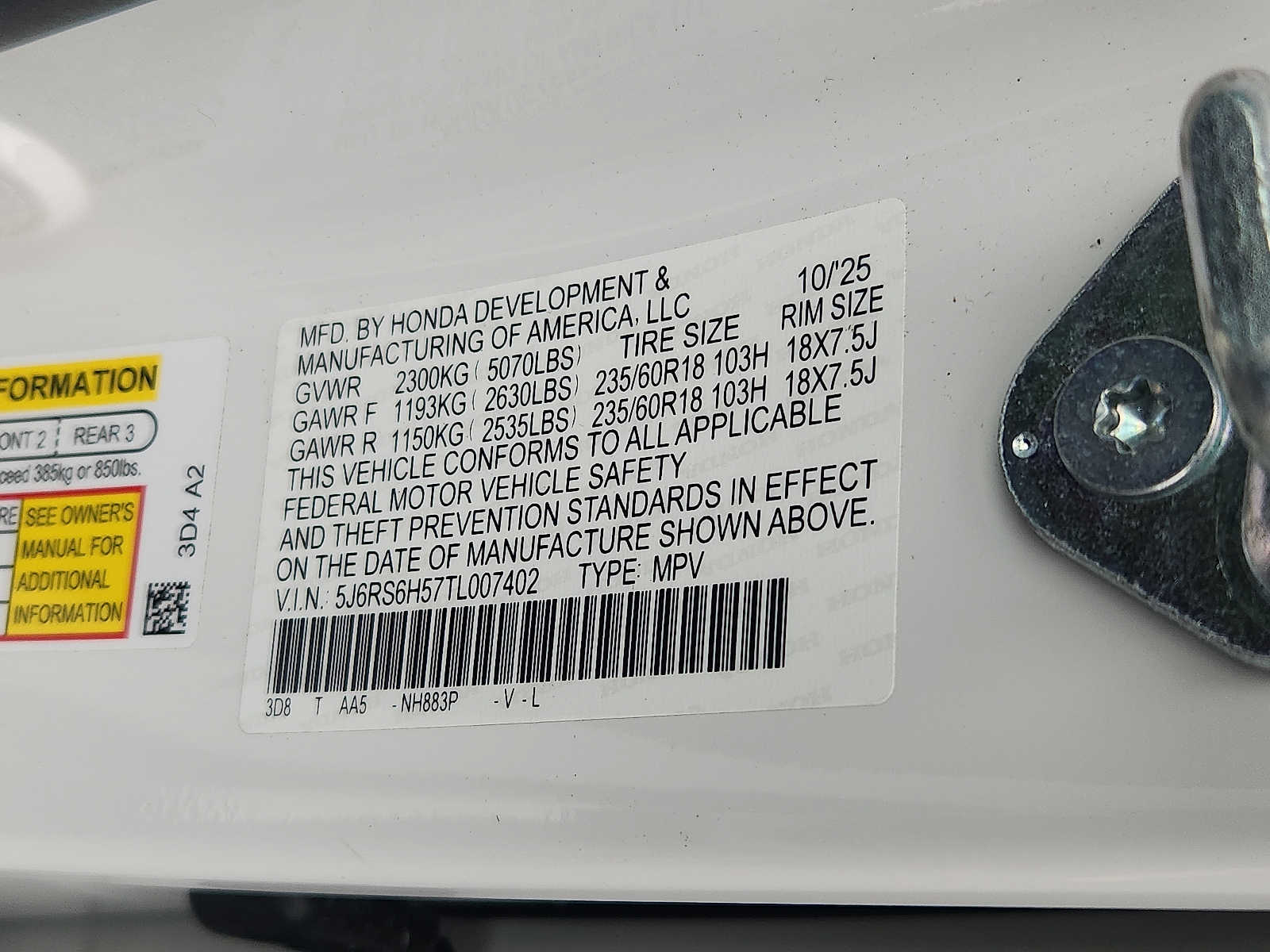 Used 2026 Honda CR-V Hybrid SUV