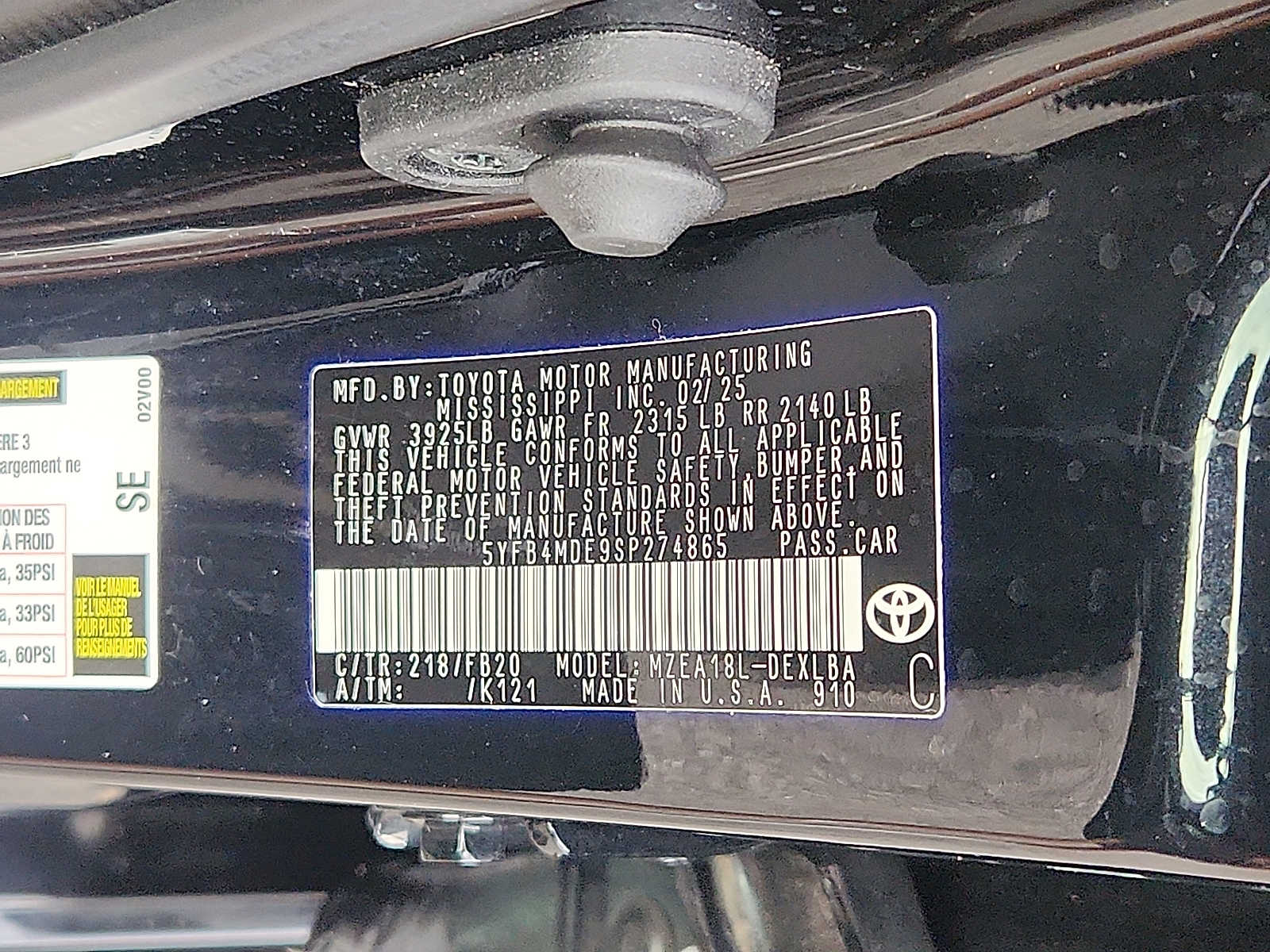 Used 2025 Toyota Corolla Sedan