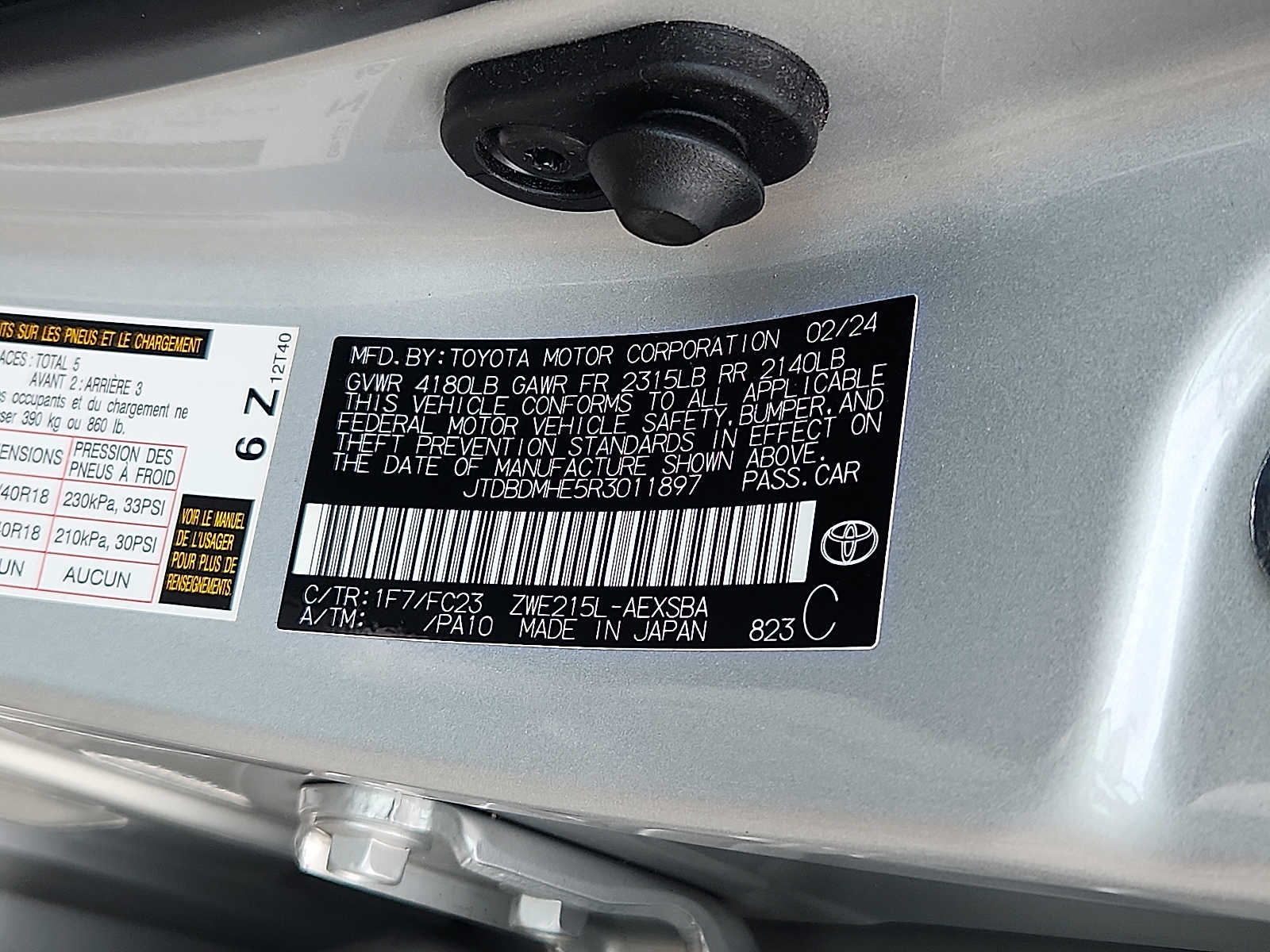 Used 2024 Toyota Corolla Sedan