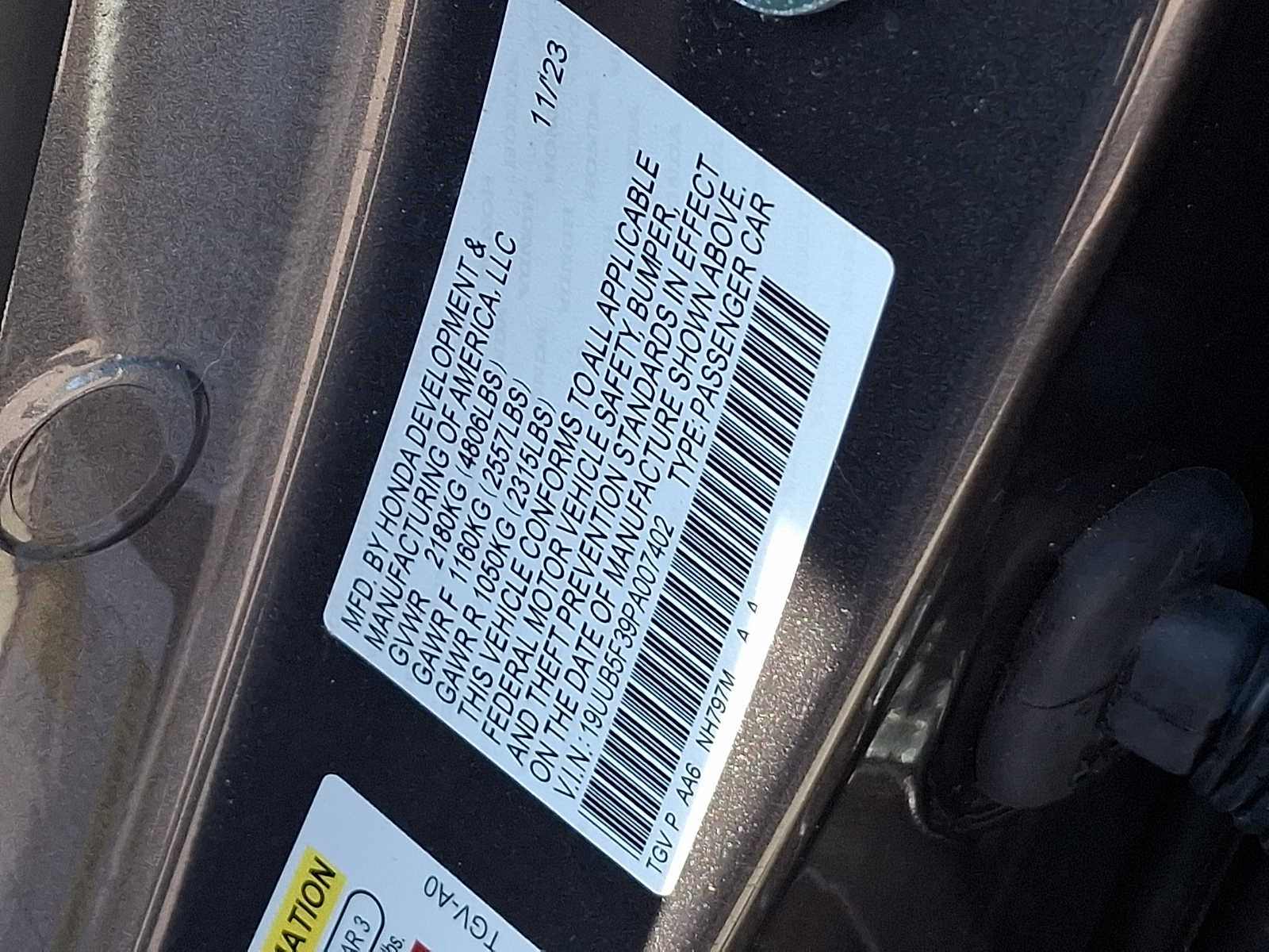 Used 2023 Acura TLX Sedan