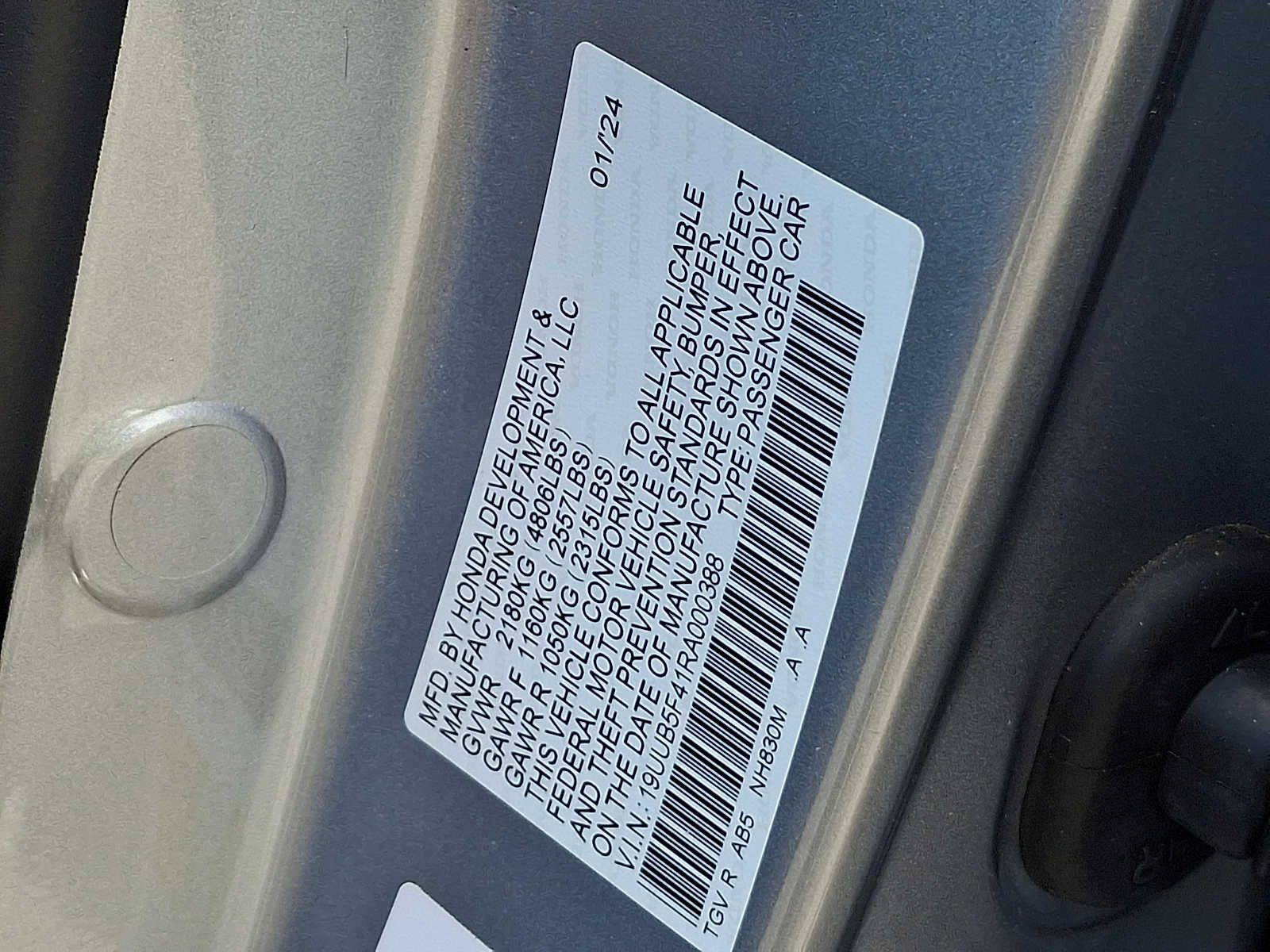 Used 2024 Acura TLX Sedan