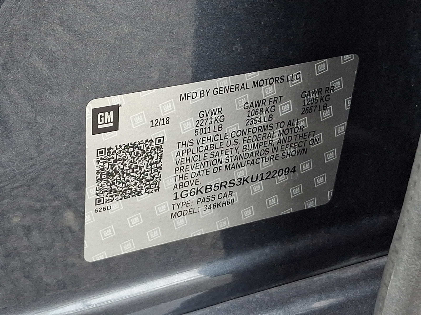 Used 2019 Cadillac CT6 Sedan