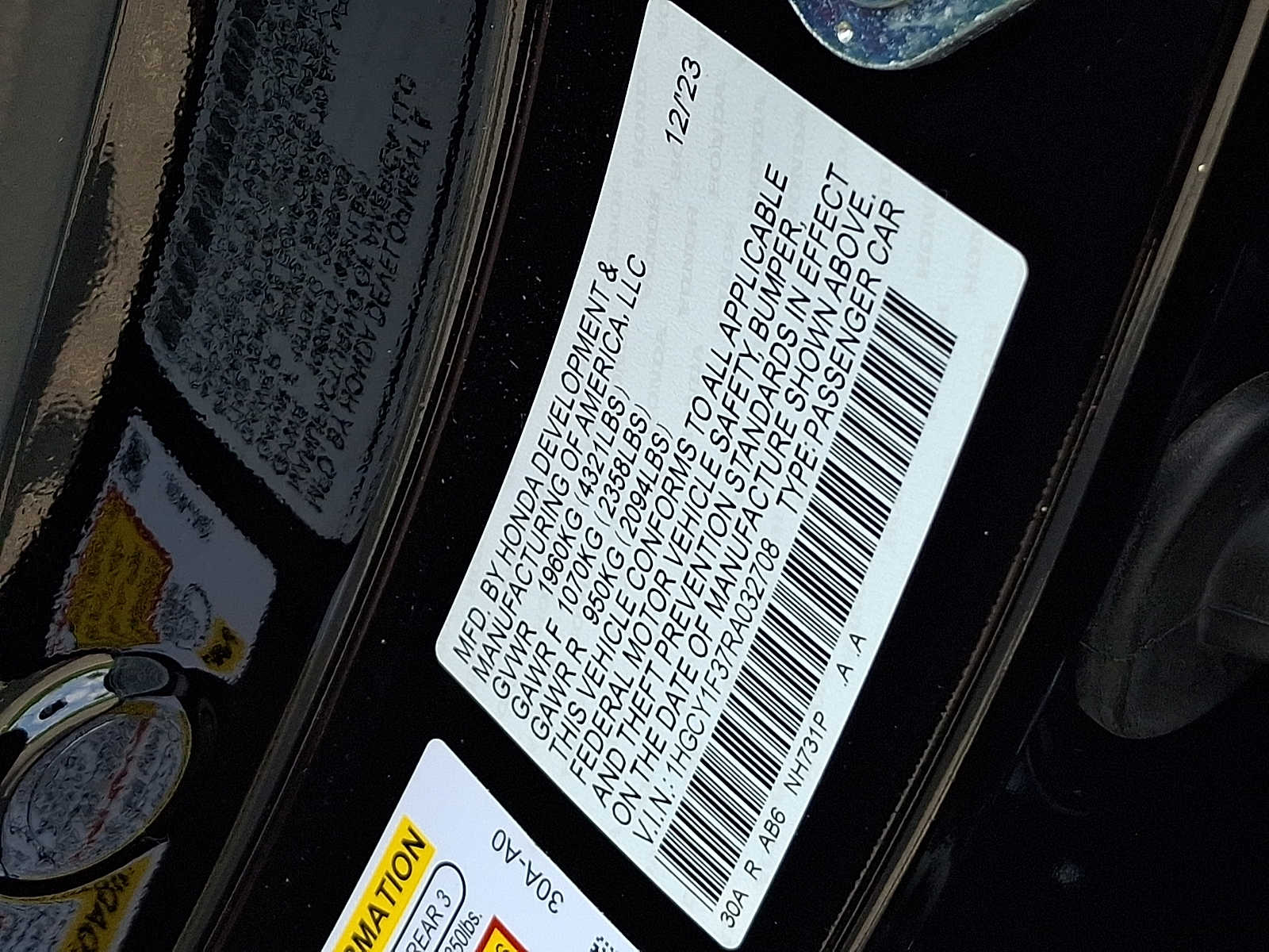 Used 2024 Honda Accord Sedan