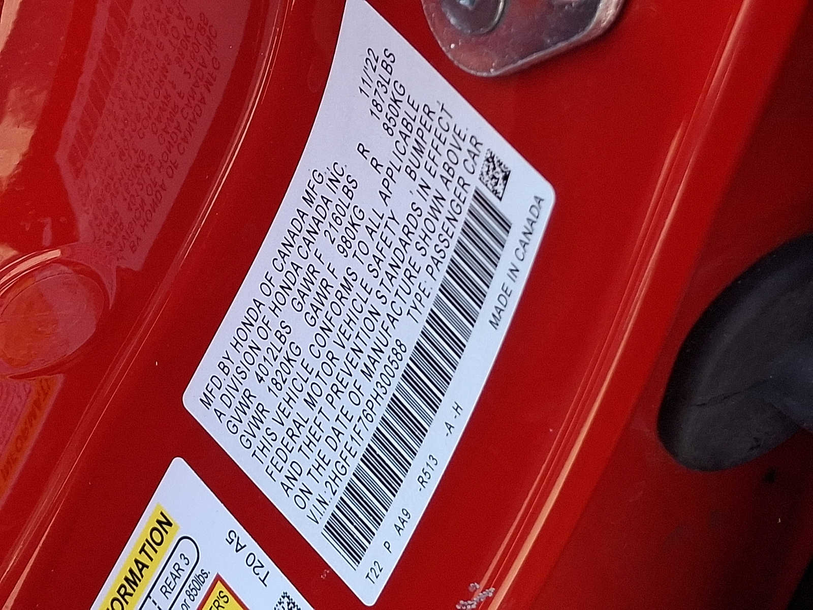 Used 2023 Honda Civic Sedan
