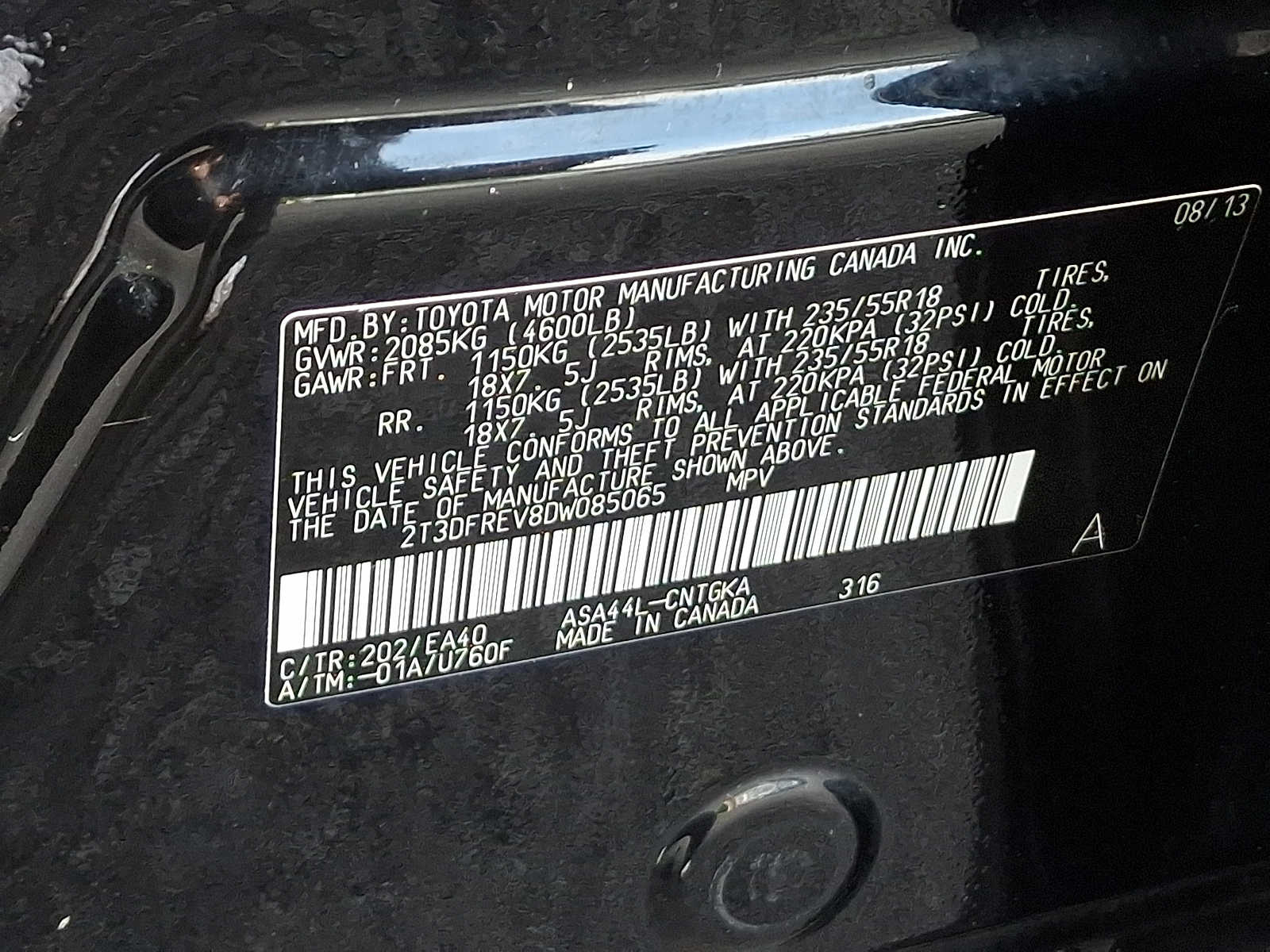 Used 2013 Toyota RAV4 SUV