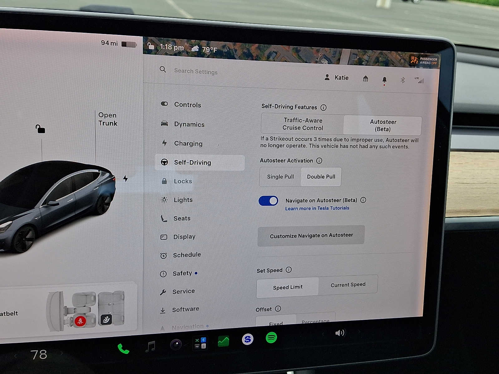 Used 2018 Tesla Model 3 Sedan