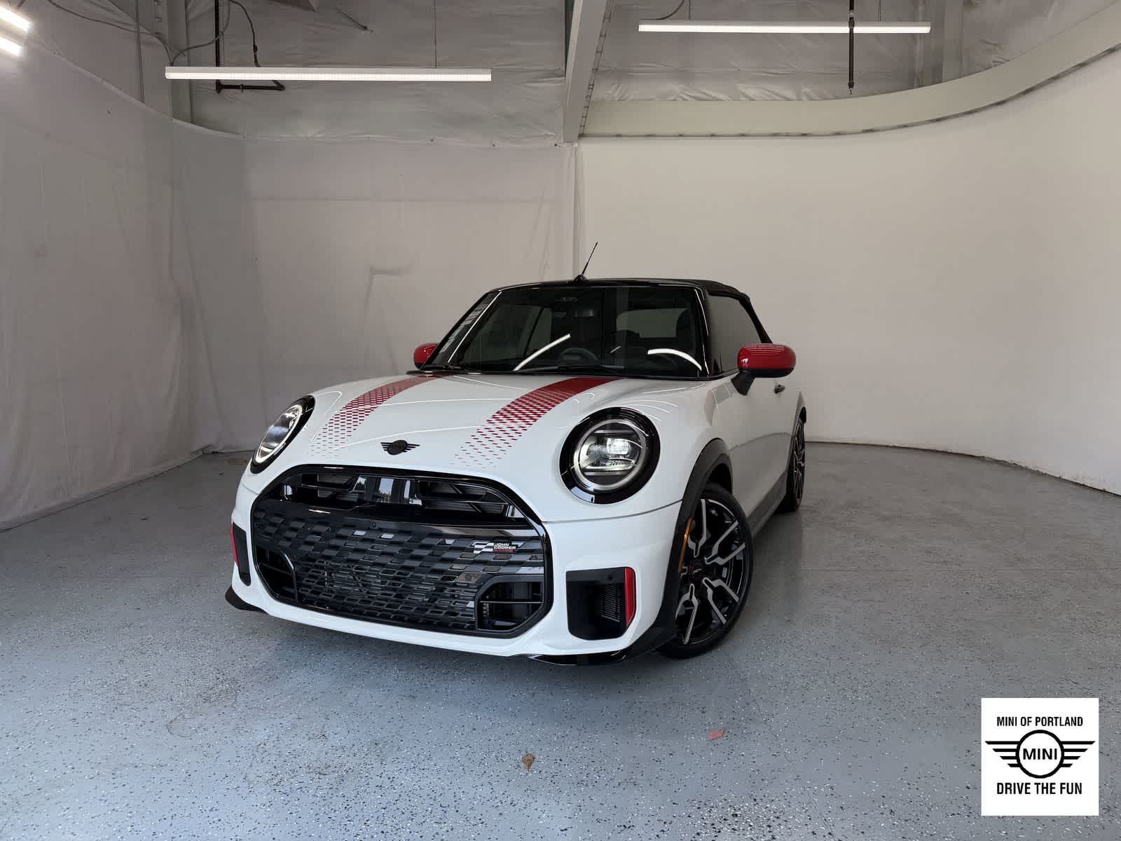 Nanuq White Metallic 2026 MINI Cooper Convertible Front-Wheel Drive 7-Speed Automatic