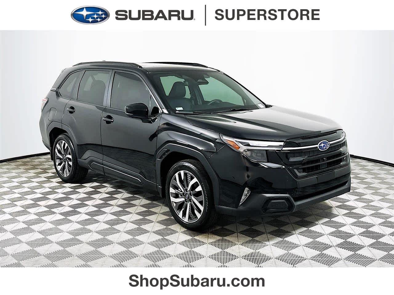 Crystal Black Silica 2026 Subaru Forester SUV / Crossover All-Wheel Drive Continuously Variable Transmission