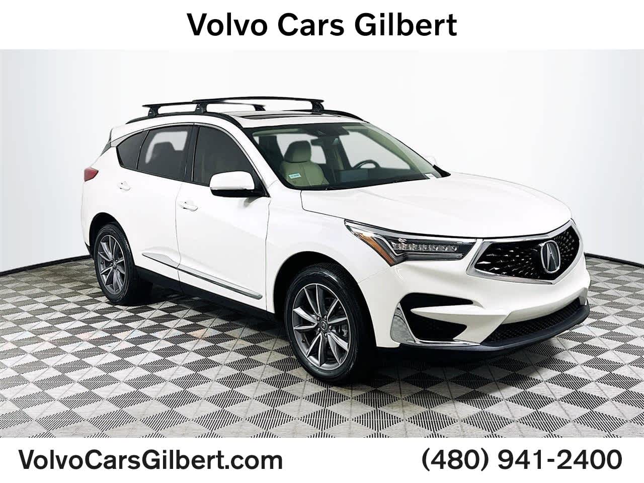 White Diamond Pearl 2019 Acura RDX SH-AWD with Technology Package SUV / Crossover All-Wheel Drive Automatic