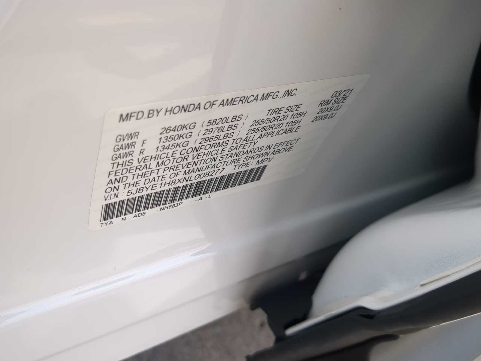 2022 Acura MDX w/Advance Package 38