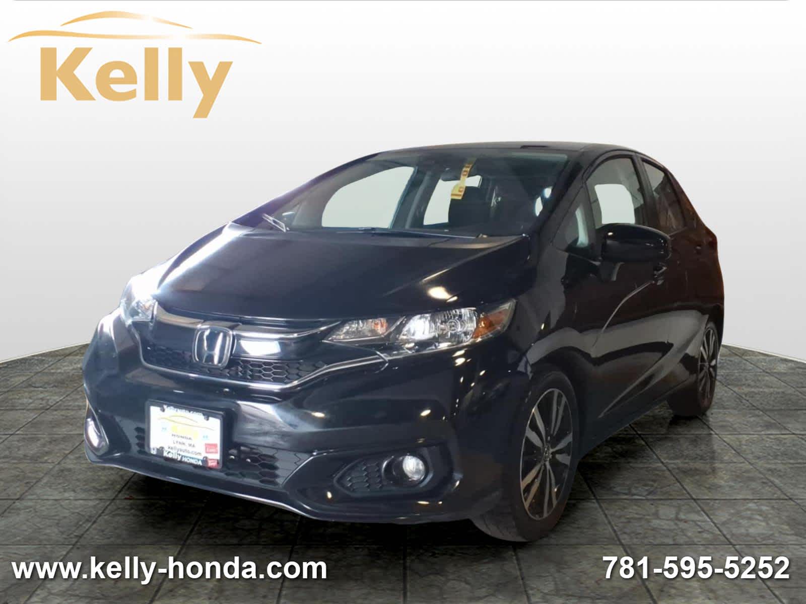 Crystal Black Pearl 2019 Honda Fit EX FWD Hatchback Front-Wheel Drive Continuously Variable Transmission