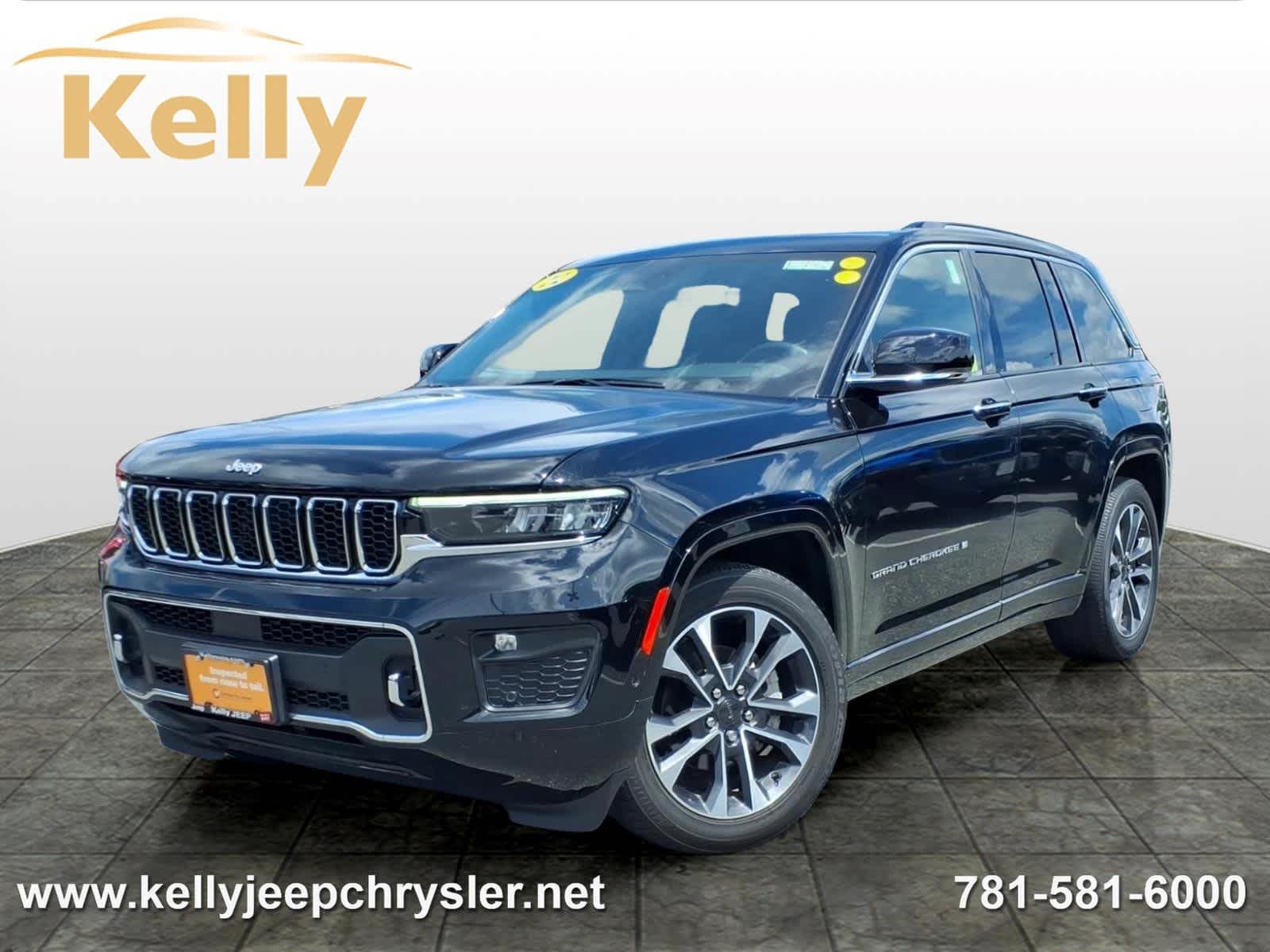 Diamond Black Crystal Pearlcoat 2022 Jeep Grand Cherokee SUV / Crossover Four-Wheel Drive 8-Speed Automatic