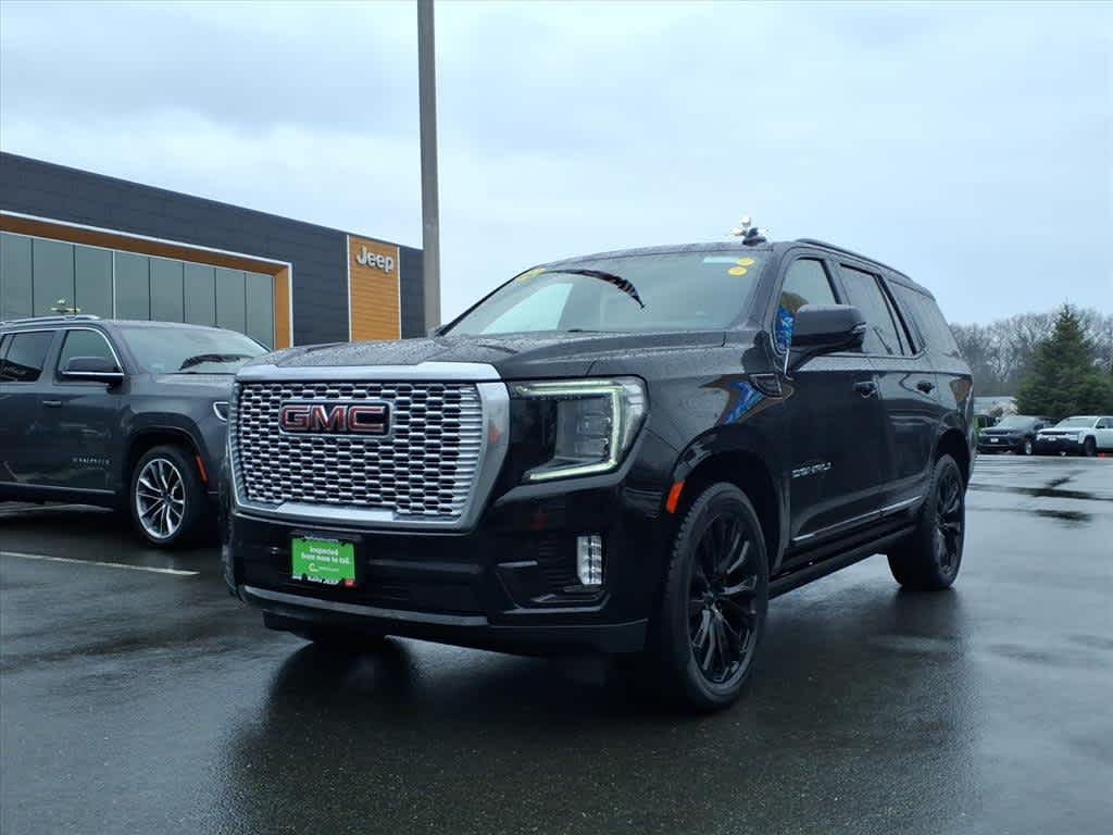 Onyx Black 2022 GMC Yukon Denali 4WD SUV / Crossover Four-Wheel Drive Automatic