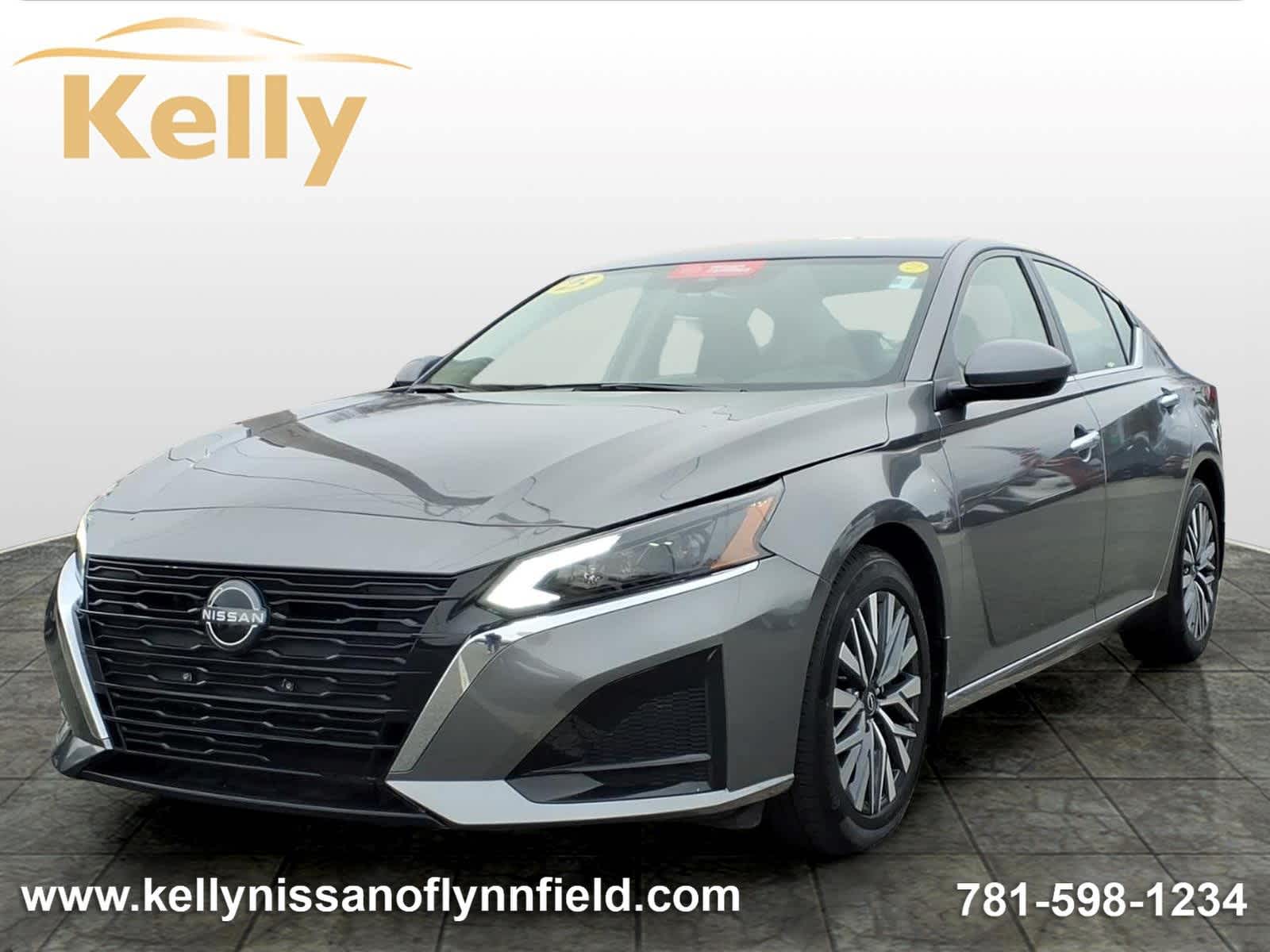 Gray (Gun Metallic) 2023 Nissan Altima 2.5 SV FWD Sedan Front-Wheel Drive Continuously Variable Transmission