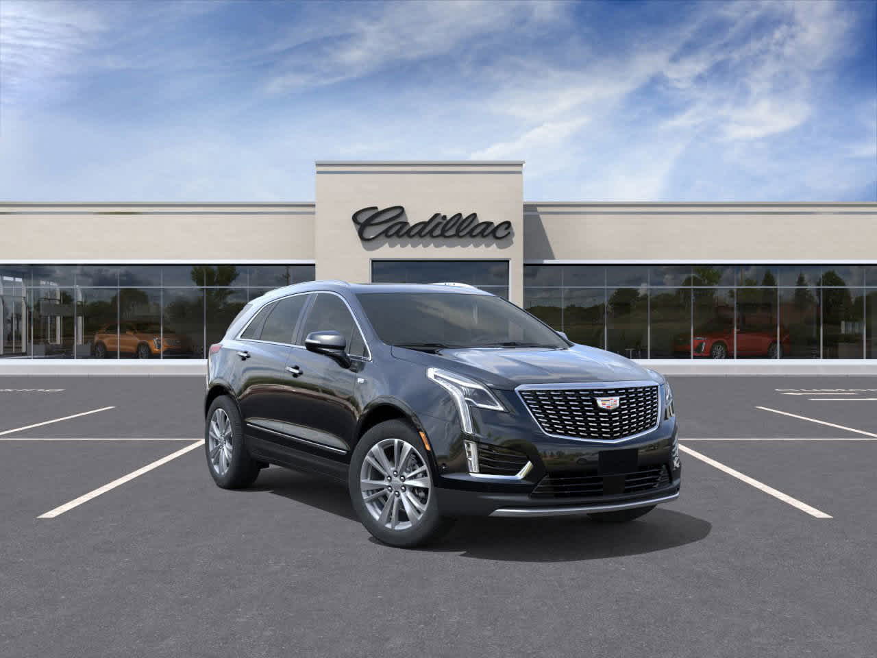 Black (STELLAR BLK MET) 2026 Cadillac XT5 Premium Luxury FWD SUV / Crossover Front-Wheel Drive Automatic