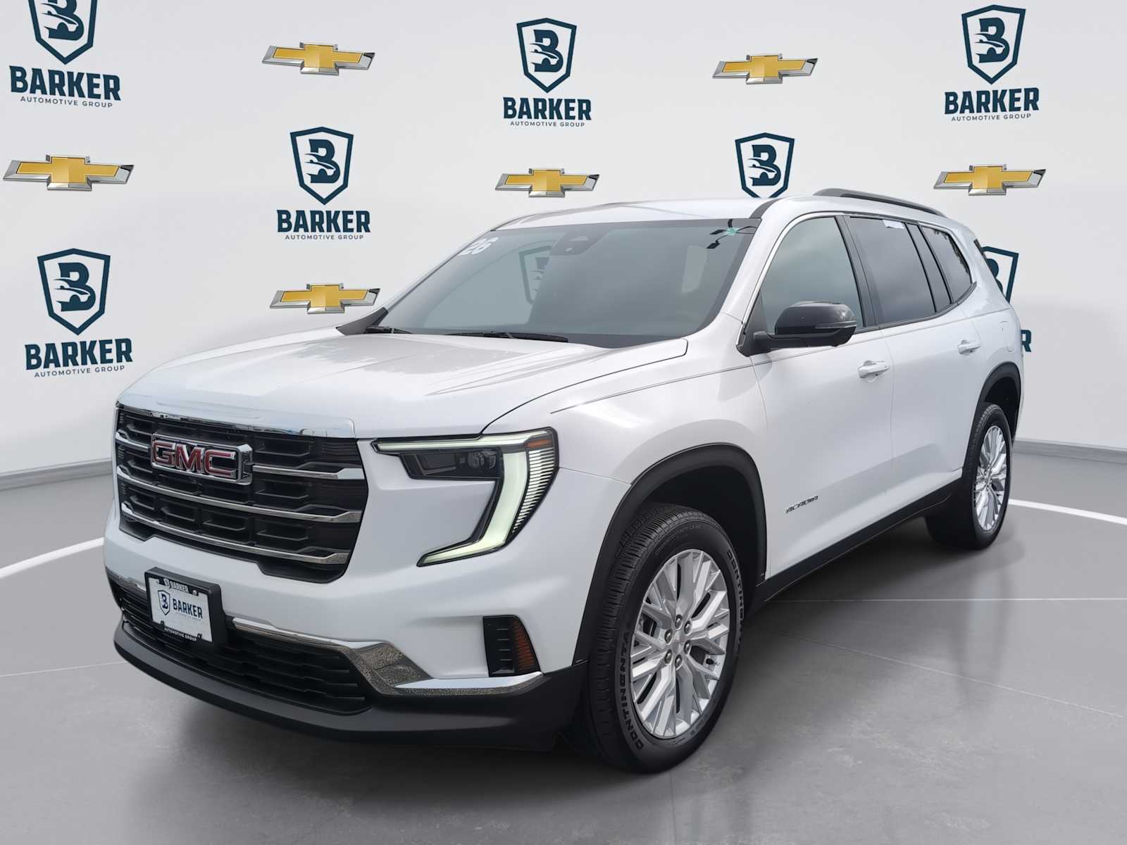 Summit White 2026 GMC Acadia SUV / Crossover Front-Wheel Drive 8-Speed Automatic