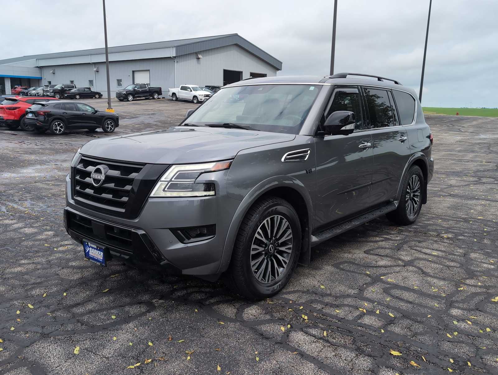 Gray (Gun Metallic) 2021 Nissan Armada SL 4WD SUV / Crossover Four-Wheel Drive 7-Speed Automatic