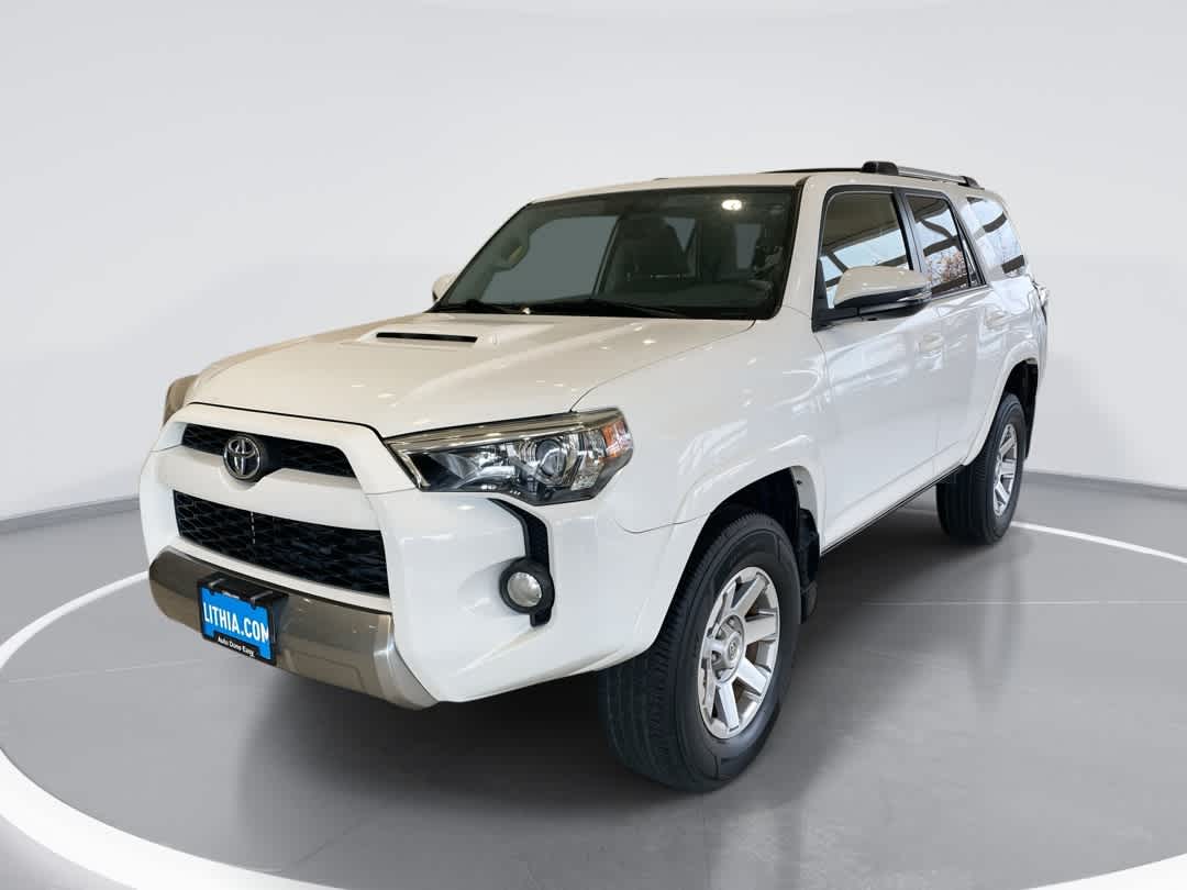 Super White 2016 Toyota 4Runner SUV / Crossover Four-Wheel Drive 5-Speed Automatic