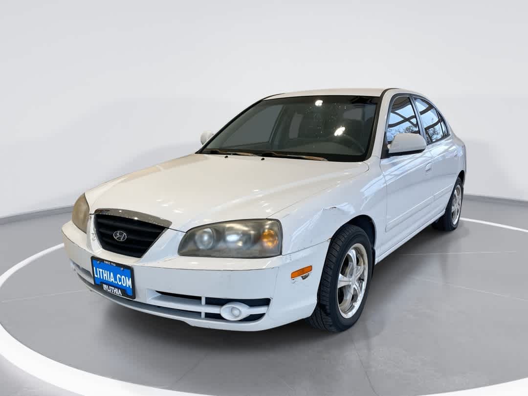 WHT/White 2006 Hyundai Elantra GLS Sedan FWD Sedan Front-Wheel Drive Automatic