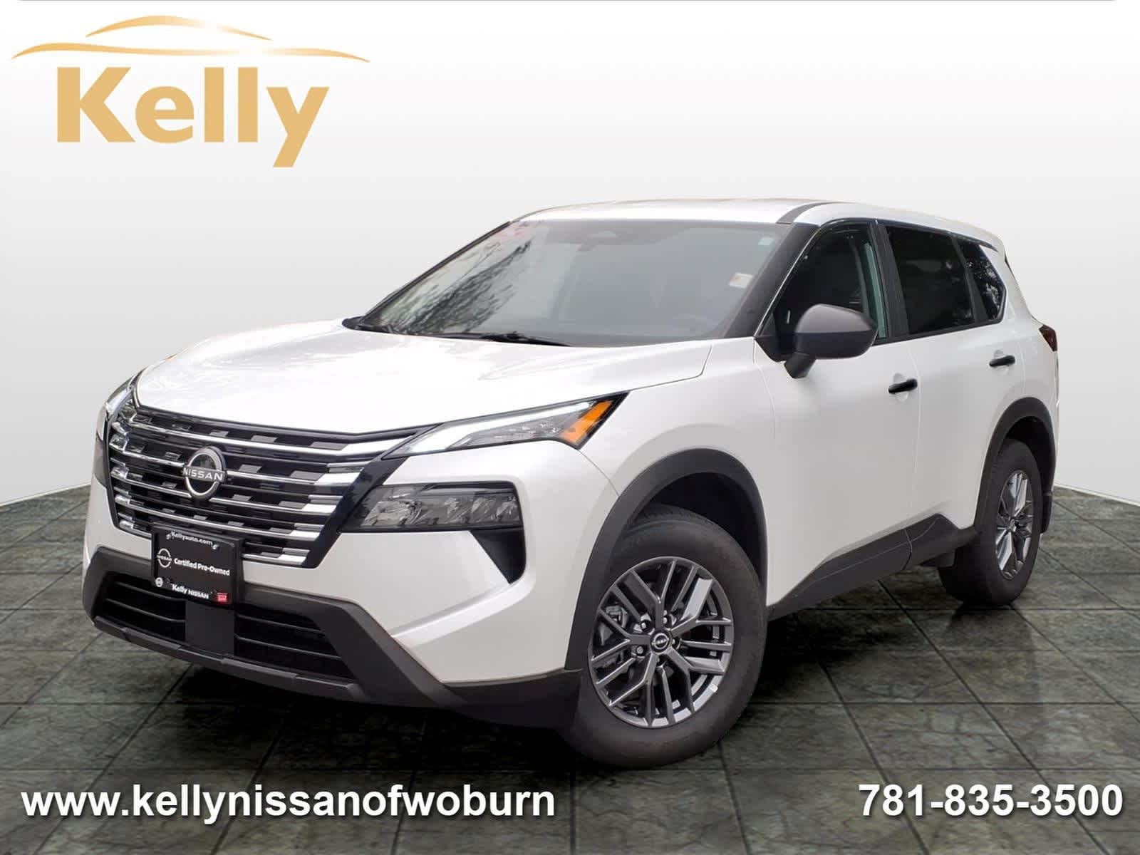 Everest White Pearl 2025 Nissan Rogue SUV / Crossover All-Wheel Drive Continuously Variable Transmission