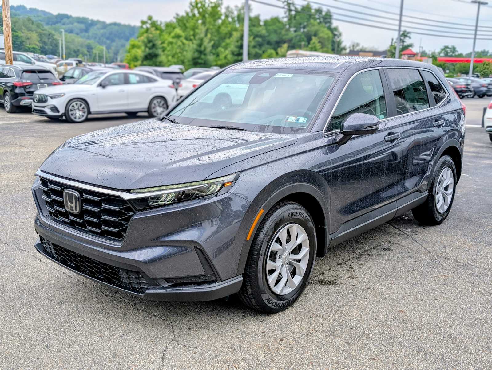 Meteorite Gray Metallic 2026 Honda CR-V SUV / Crossover All-Wheel Drive Continuously Variable Transmission