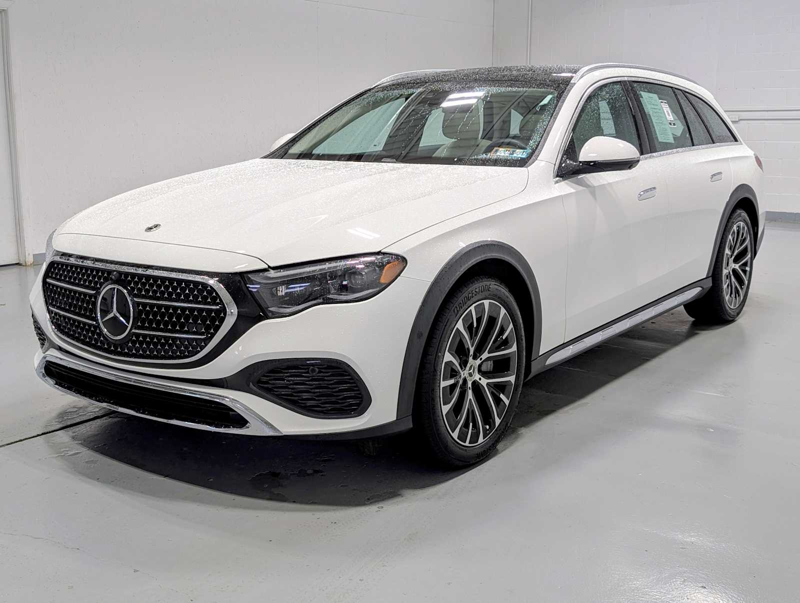 Polar White 2026 Mercedes-Benz E-Class All-Terrain Wagon All-Wheel Drive 9-Speed Automatic