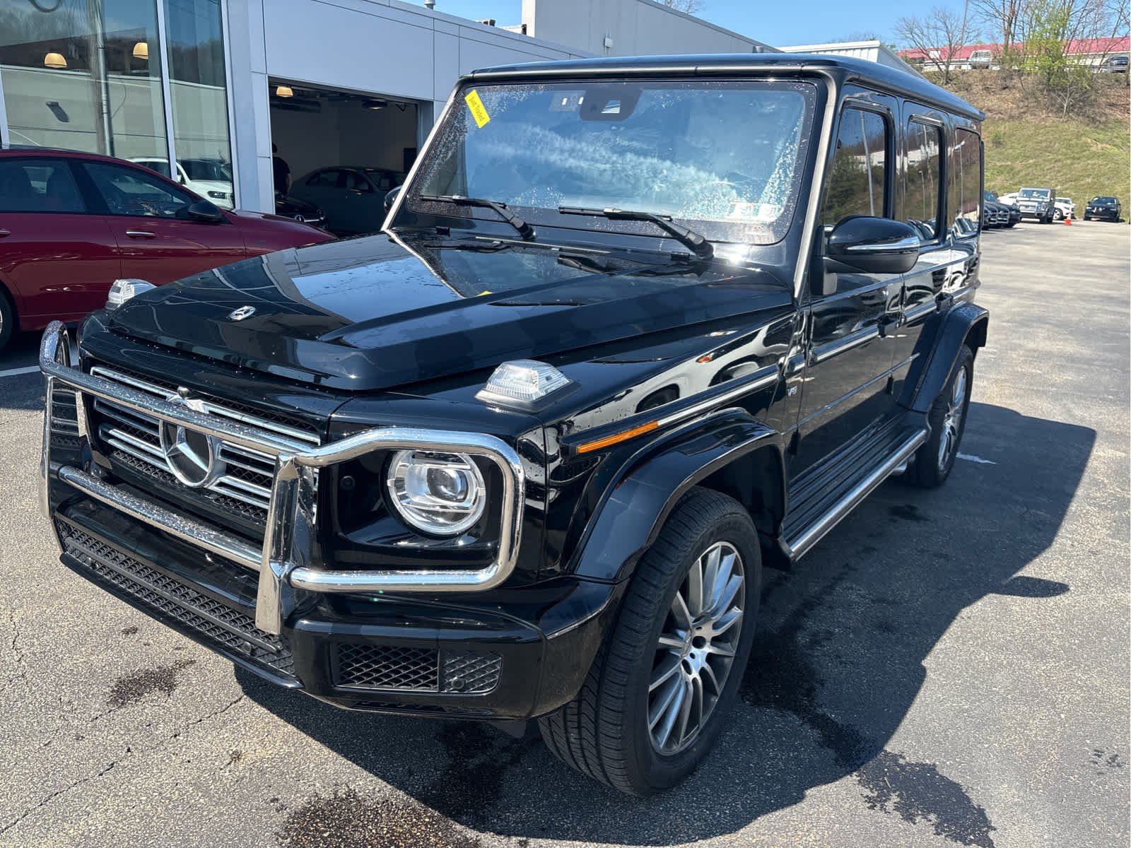 Black 2023 Mercedes-Benz G-Class G 550 4MATIC SUV / Crossover All-Wheel Drive 9-Speed Automatic