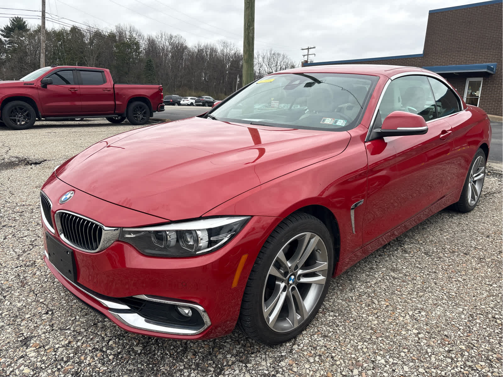 Melbourne Red Metallic 2018 BMW 4 Series 430i xDrive Convertible AWD Convertible All-Wheel Drive 8-Speed Automatic