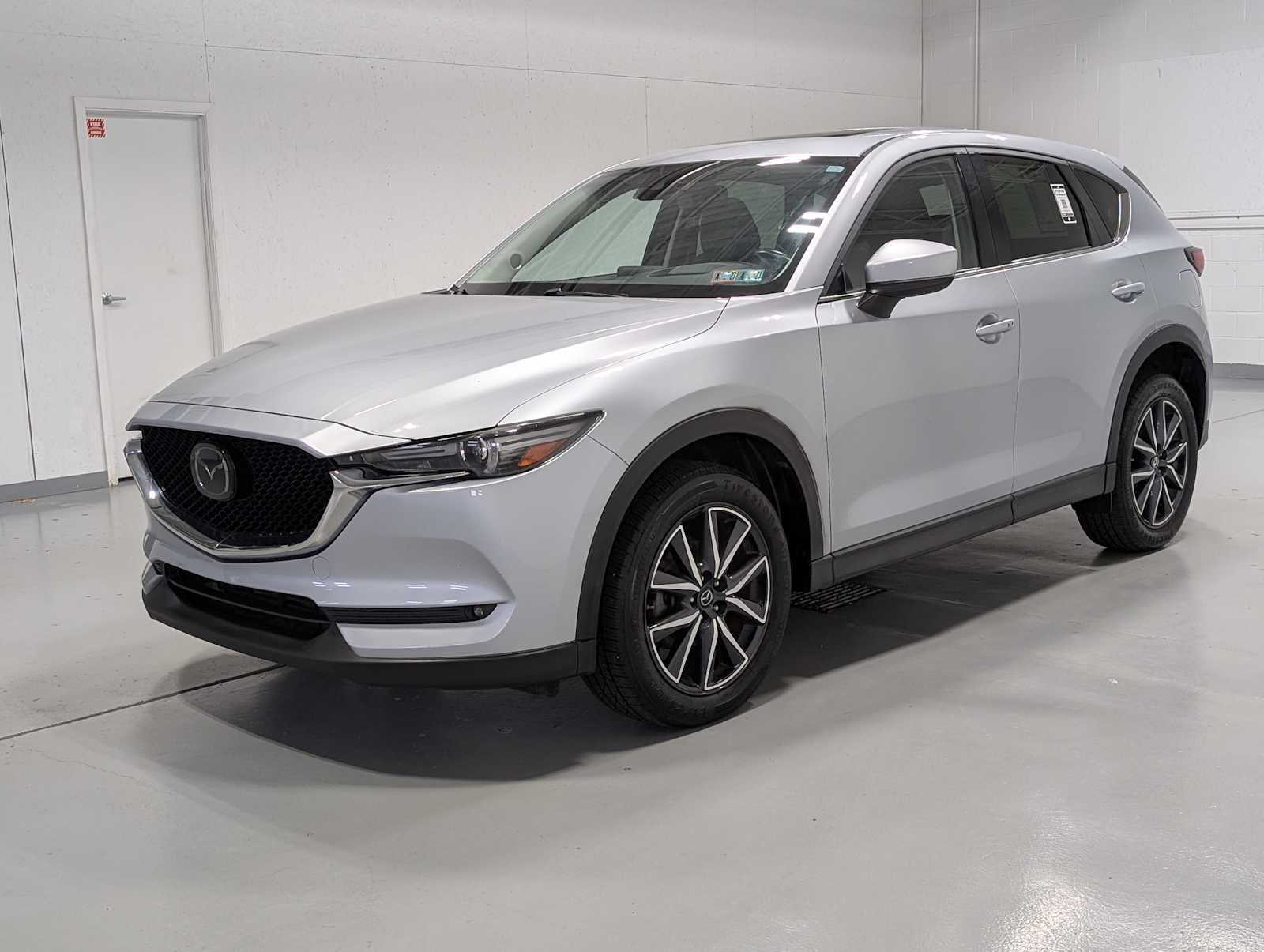 Sonic Silver Metallic 2018 Mazda CX-5 Grand Touring AWD SUV / Crossover All-Wheel Drive 6-Speed Automatic