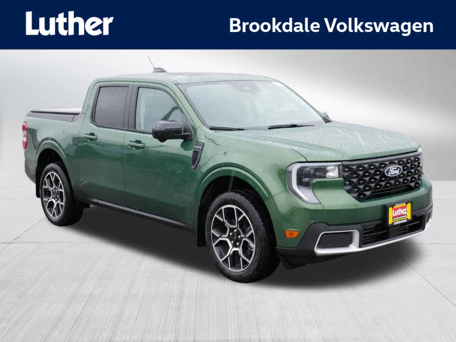 Eruption Green 2025 Ford Maverick Lariat SuperCrew AWD Pickup Truck All-Wheel Drive 8-Speed Automatic