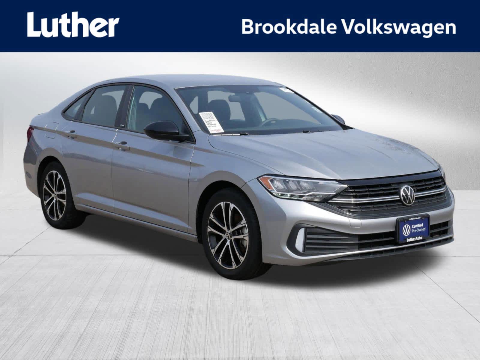 Pyrite Silver Metallic 2023 Volkswagen Jetta 1.5T Sport FWD Sedan Front-Wheel Drive 8-Speed Automatic